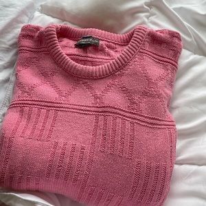 Oversized vintage knit sweater